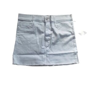 Hudson Jeans Vivid White Mini Skirt